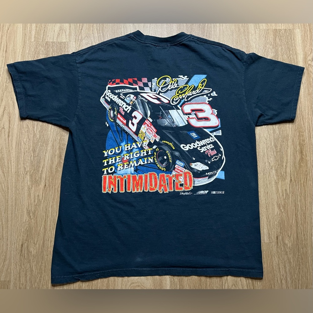 Dale Earnhardt GM Goodwrench Intimidate Vintage Nascar T-Shirt Sz XL